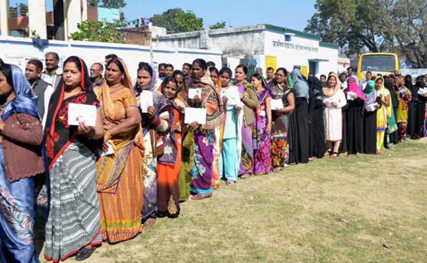 पहले चरण में 102 सीटों पर मतदान जारी, 3 बजे तक मध्य प्रदेश में 53.40 प्रतिशत, त्रिपुरा में सर्वाधिक वोटिंग