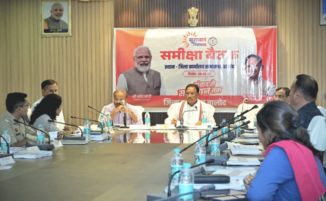 विकसित छत्तीसगढ़ की परिकल्पना साकार करने सभी अधिकारी निष्ठा एवं प्रतिबद्धता से करें कार्य: मुख्यमंत्री श्री विष्णुदेव साय विकसित छत्तीसगढ़ की परिकल्पना साकार करने सभी अधिकारी निष्ठा एवं प्रतिबद्धता से करें कार्य: मुख्यमंत्री श्री विष्णुदेव साय