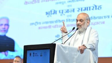 केंद्रीय गृहमंत्री श्री अमित शाह ने राष्ट्रीय न्यायालयिक विज्ञान विश्वविद्यालय के अस्थायी परिसर एवं आई-हब रायपुर का किया वर्चुअली उद्घाटन