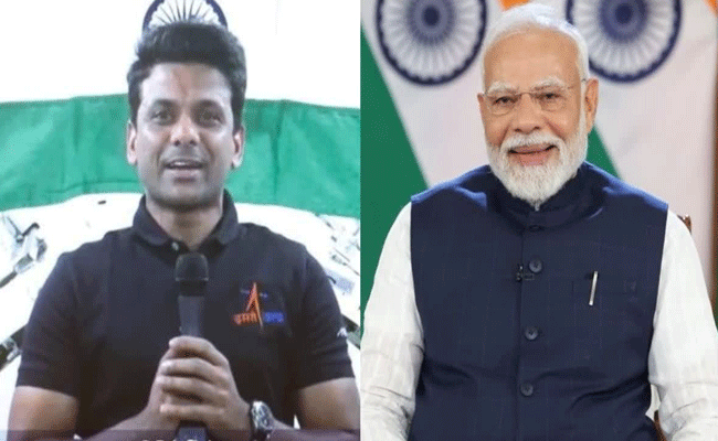 पीएम मोदी ने एस्ट्रोनॉट शुभांशु शुक्ला से की बातचीत, बढ़ाया उत्साह